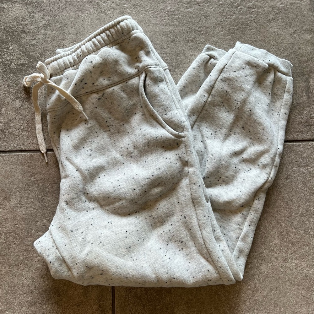 Madewell Speckled Gray Joggers